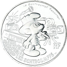 France, 10 Euro, Le Schtroumpf Reporter (20/20), 2020, Monnaie de Paris