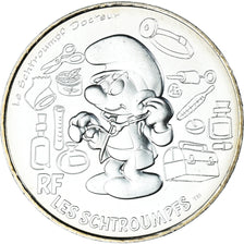 France, 10 Euro, Le Schtroumpf Docteur (6/20), 2020, Monnaie de Paris