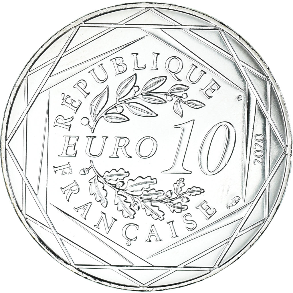 France, 10 Euro, Le Schtroumpf Docteur (6/20), 2020, Monnaie de Paris