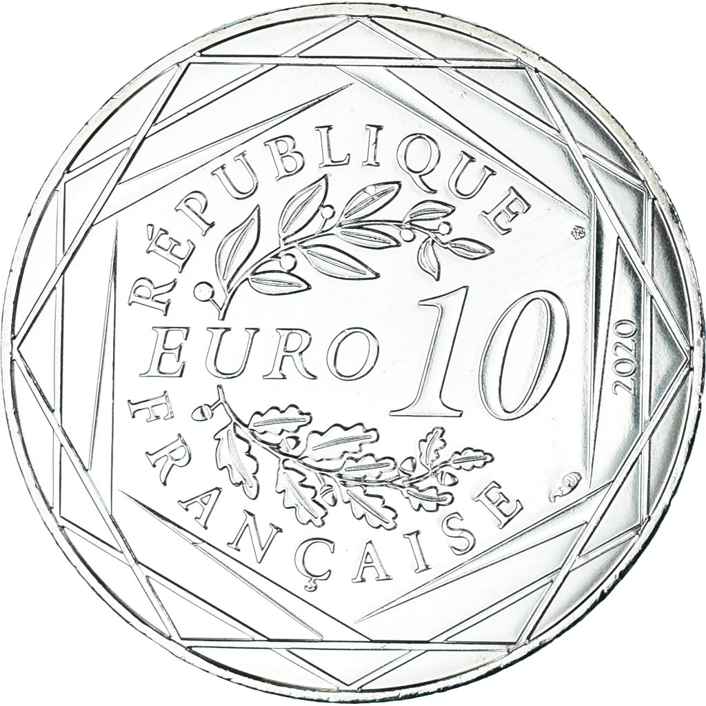 Frankrijk, 10 Euro, Le Schtroumpf Peintre (15/20), 2020, Monnaie de Paris, FDC