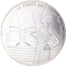 France, 10 Euro, 2017, Monnaie de Paris, La France par Jean-Paul Gaultier