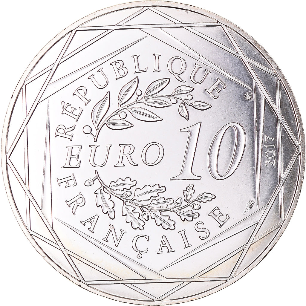 França, 10 Euro, 2017, Monnaie de Paris, La France par Jean-Paul Gaultier