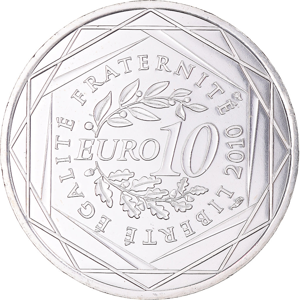 France, 10 Euro, Euros des régions, 2010, Monnaie de Paris, Provence Alpes