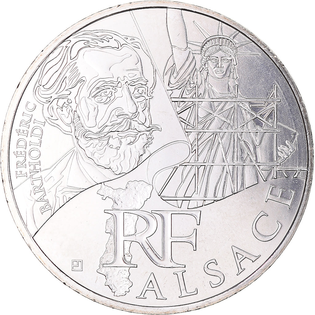 France, 10 Euro, Euros des régions, 2012, Monnaie de Paris, ALSACE.FDC