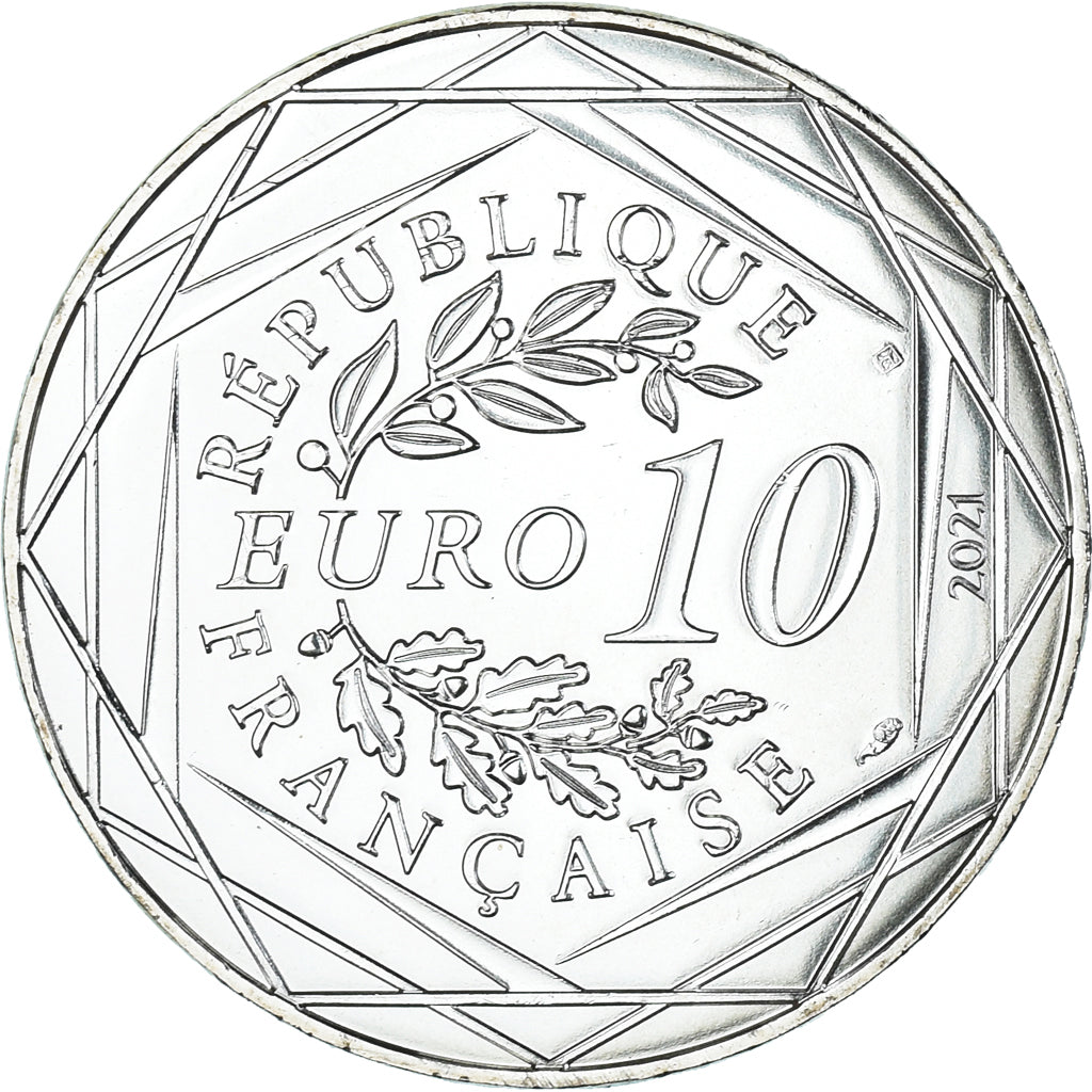 Frankreich, 10 Euro, Harry Potter et les reliques de la mort, 2021, Monnaie de