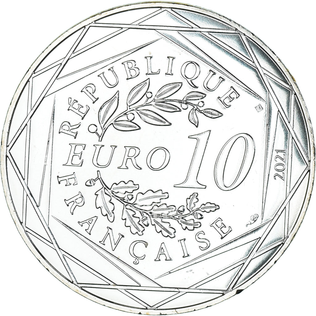 Frankreich, 10 Euro, Harry Potter et les reliques de la mort, 2021, Monnaie de