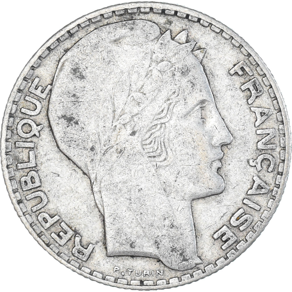 Moneda, Francia, Turin, 10 Francs, 1934, Paris, MBC, Plata, KM:878