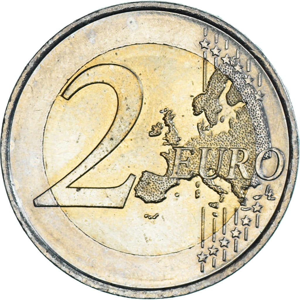 France, 2 Euro, 2010, Paris, 70 ans de l'appel du 18 juin, SUP+, Bimétallique