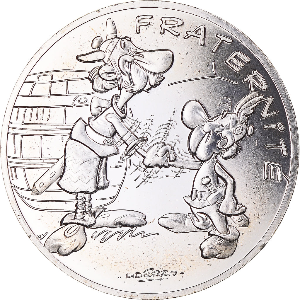 Francja, 10 Euro, Astérix Fraternité (Astérix chez les bretons), 2015