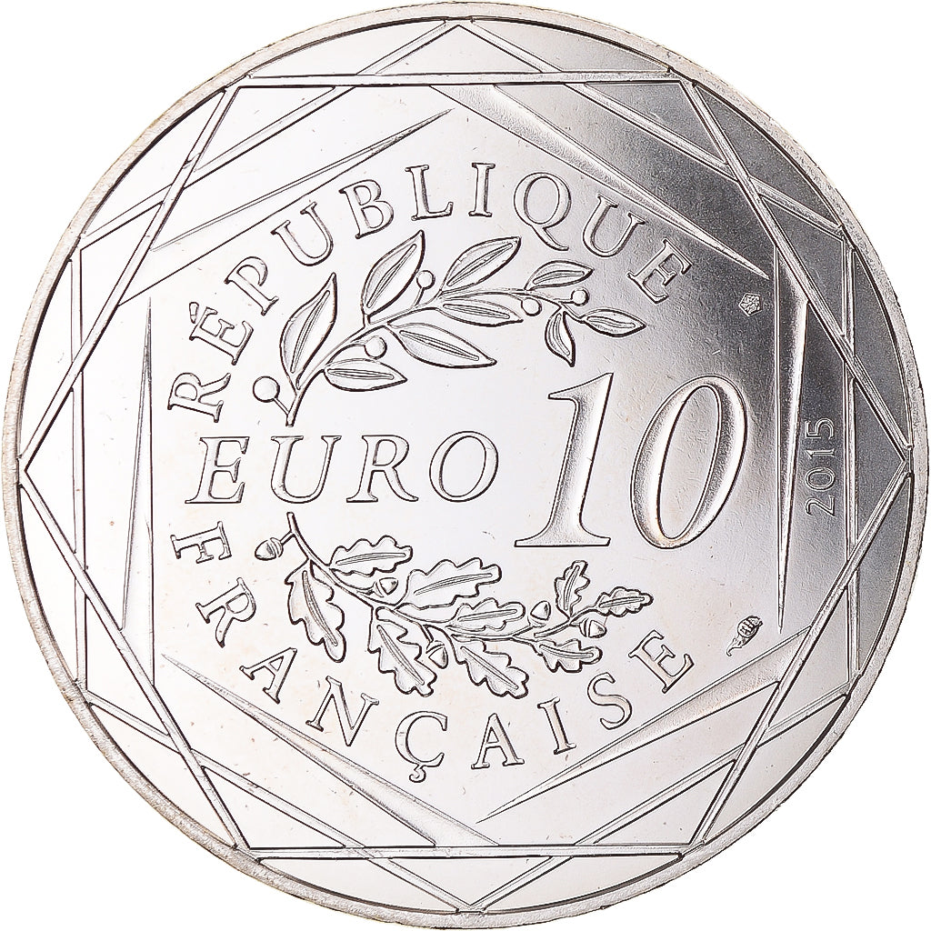 Frankreich, 10 Euro, Astérix Fraternité (Astérix en Hispanie), 2015, STGL