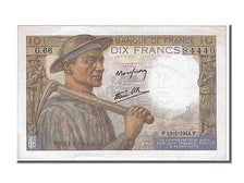 Banconote, Francia, 10 Francs, 10 F 1941-1949 ''Mineur'', 1944, 1944-01-13