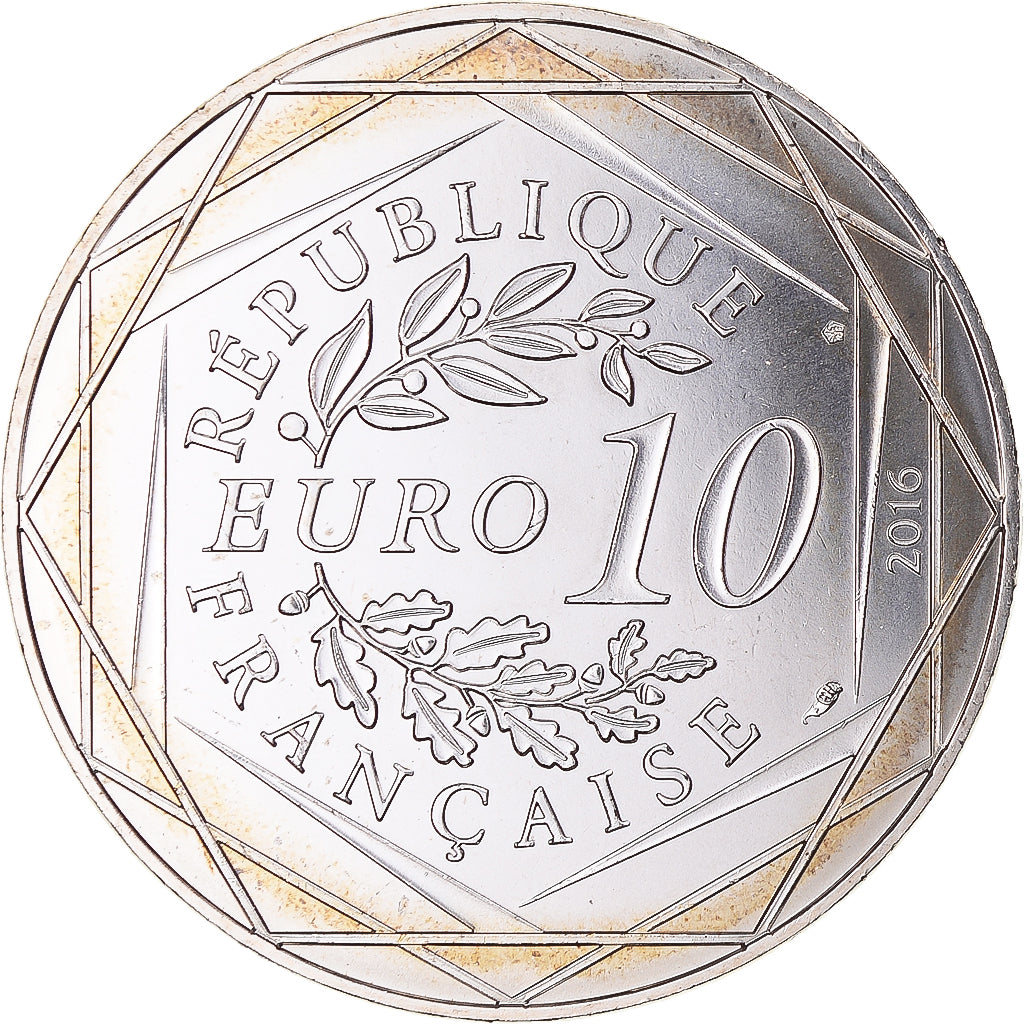 Francia, 10 Euro, Le beau voyage du Petit Prince, 2016, N°11/24, FDC, Argento