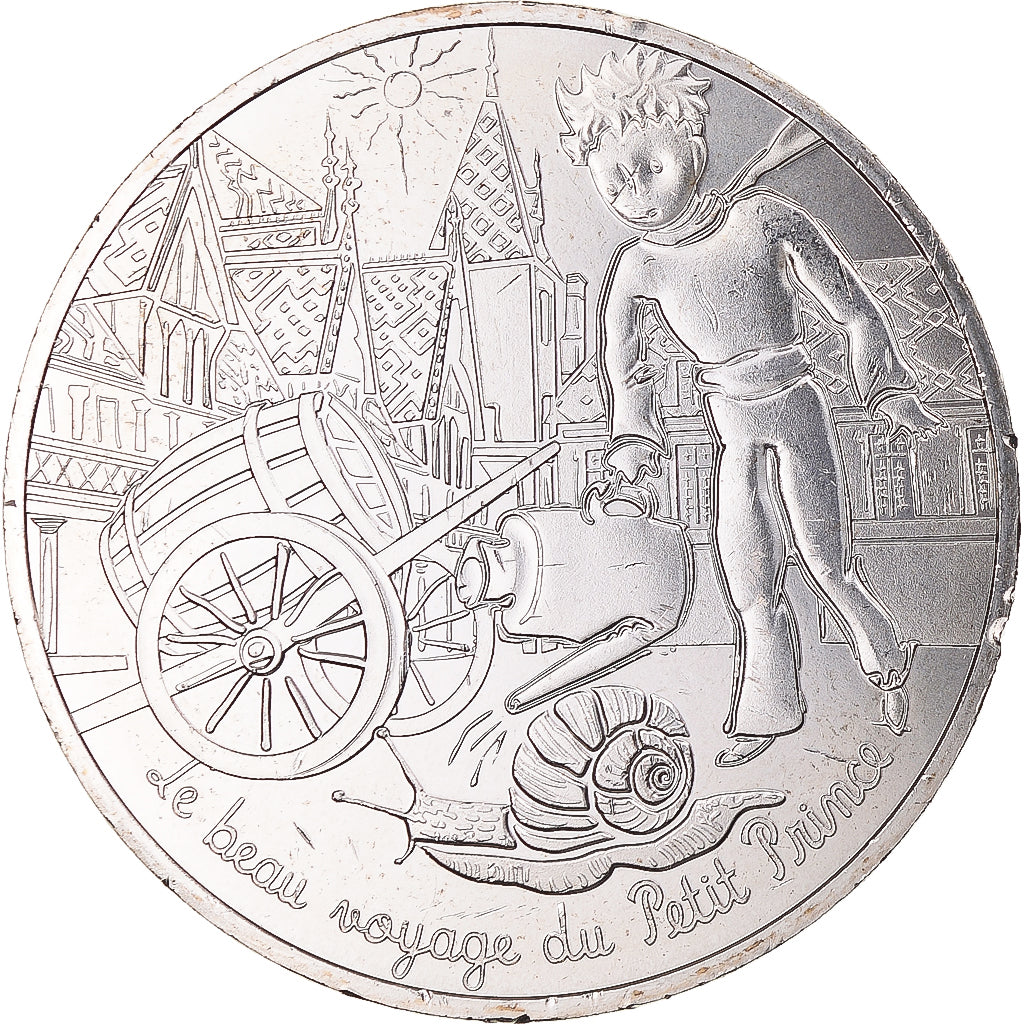 Francia, 10 Euro, Le beau voyage du Petit Prince, 2016, N°21/24, FDC, Argento