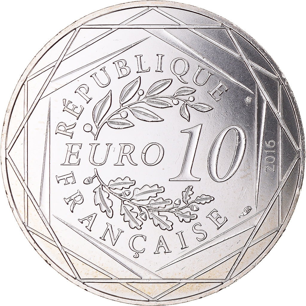 Francia, 10 Euro, Le beau voyage du Petit Prince, 2016, N°21/24, FDC, Argento