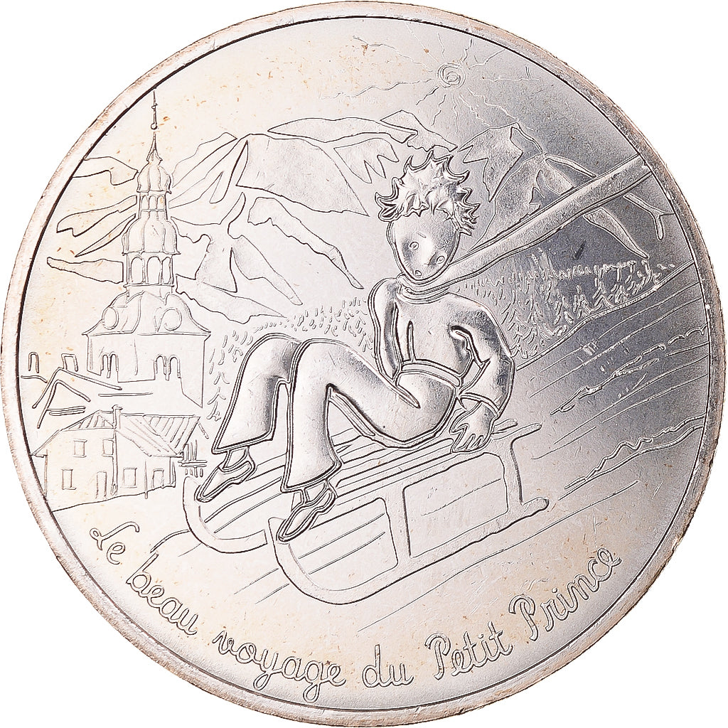 Francia, 10 Euro, Le beau voyage du Petit Prince, 2016, N°24/24, FDC, Plata