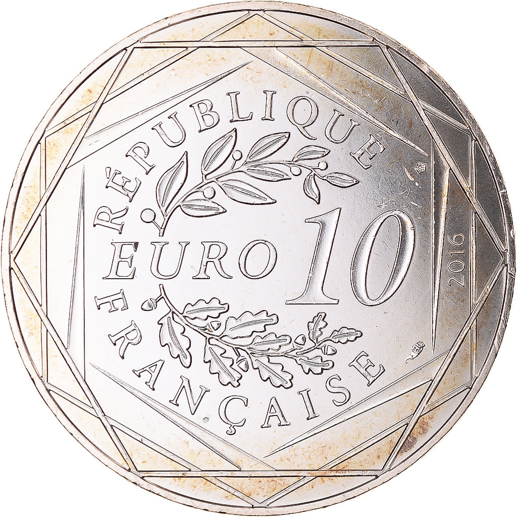 Francia, 10 Euro, Le beau voyage du Petit Prince, 2016, N°24/24, FDC, Plata