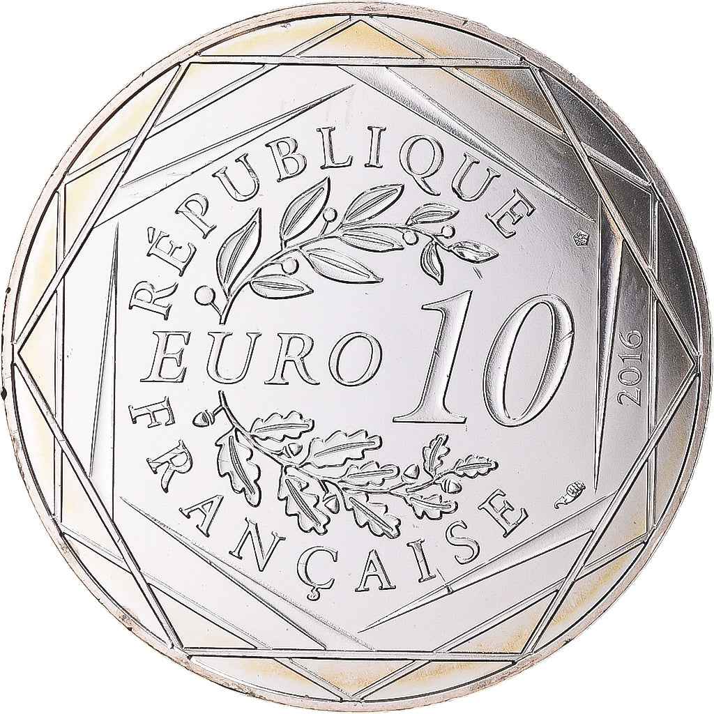 Francia, 10 Euro, Le beau voyage du Petit Prince, 2016, N°19/24, FDC, Plata