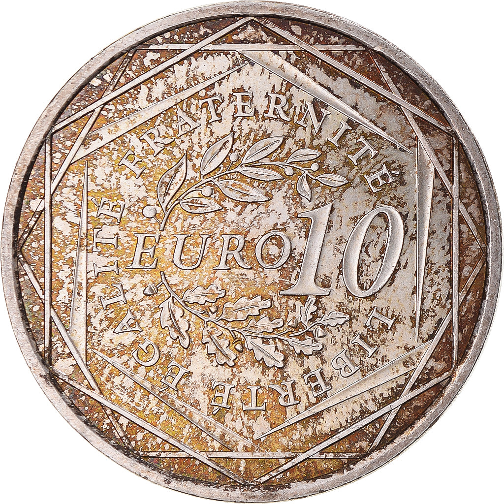France, 5 Euro, 2009, Semeuse, EF(40-45), Silver, KM:1534