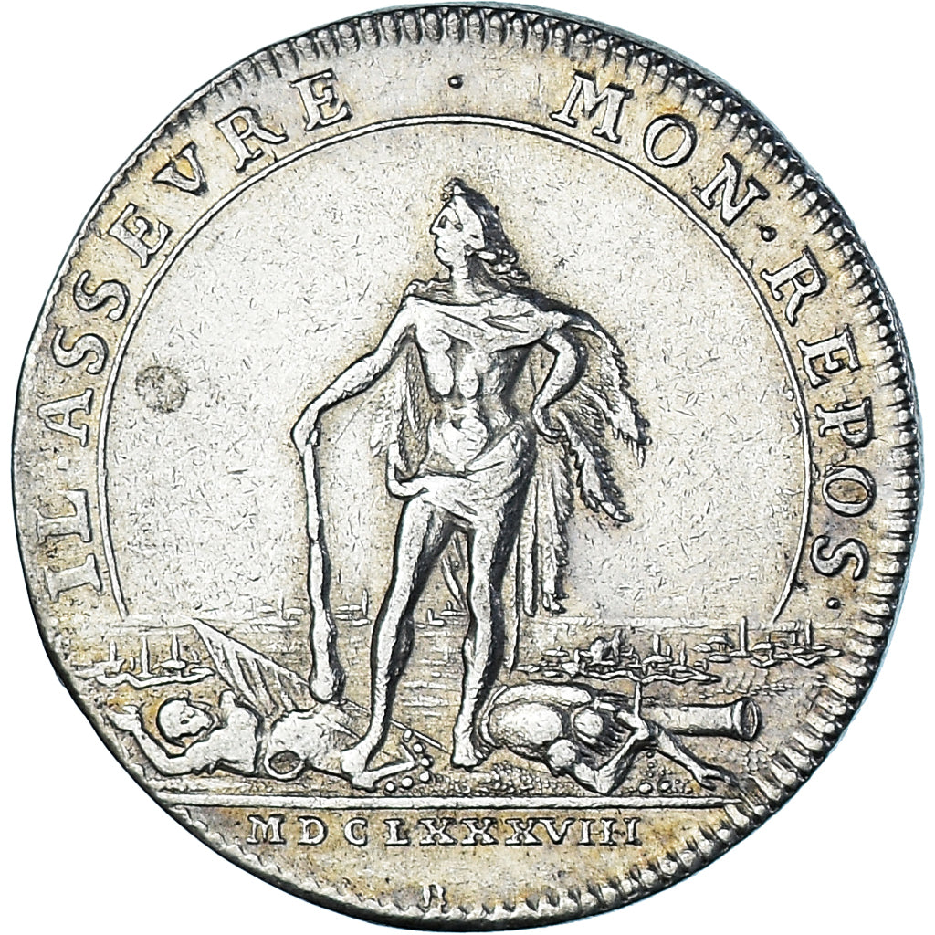 Frankreich, betaalpenning, Royal, Etats de Bourgogne, 1688, S+, Silber