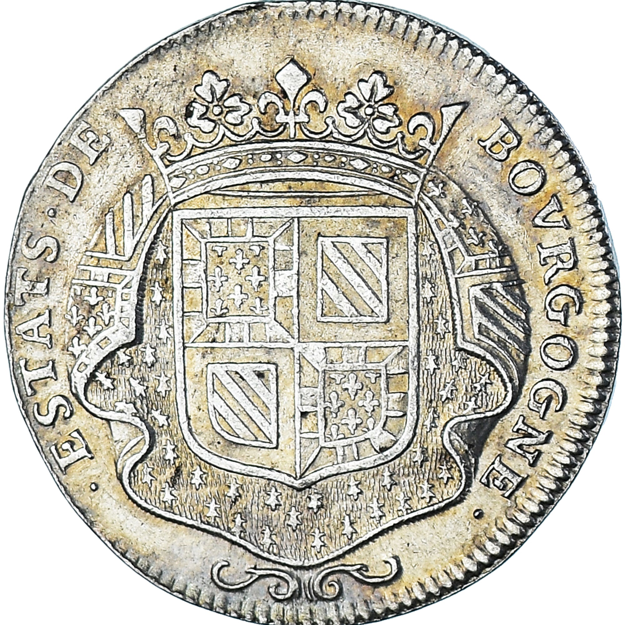 Frankreich, betaalpenning, Royal, Etats de Bourgogne, 1688, S+, Silber