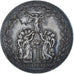 France, Médaille, Baron Desnoyers - Felicitas - Ars Ivs Gvbernat, TTB+, Argent