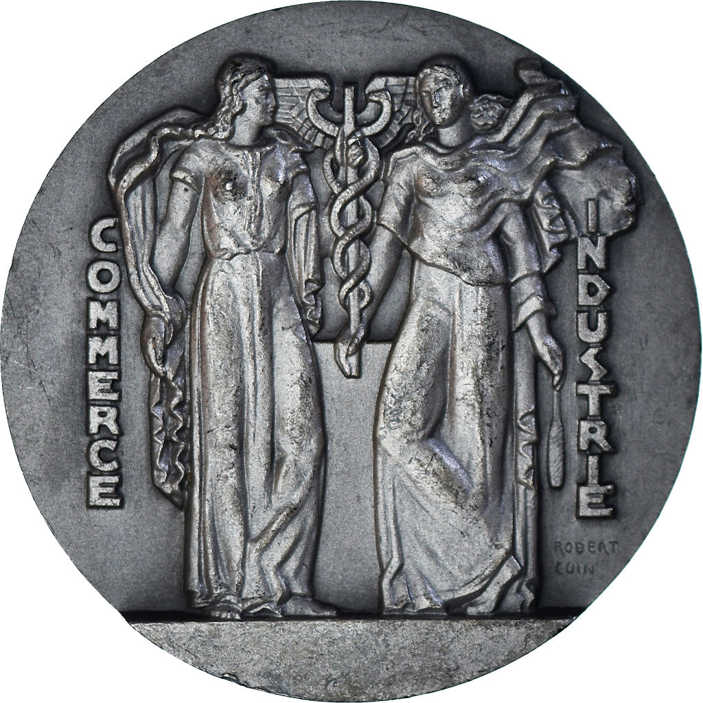 Francja, medal, Czwarta Republika Francuska, Chambre de Commerce et Industrie de