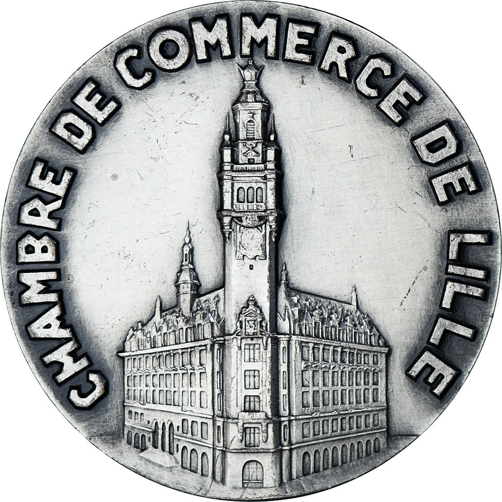 França, medalha, Chambre de Commerce et Industrie de Lille, Indústria e