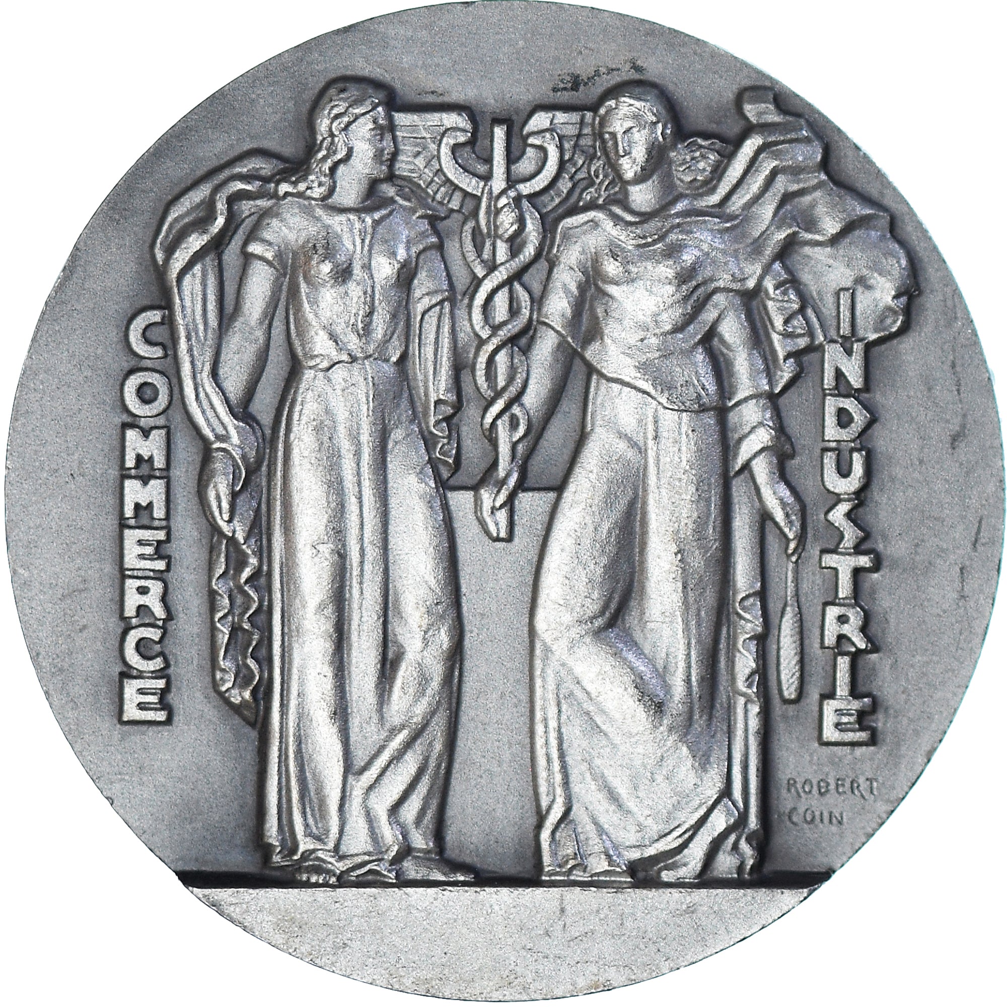 Francja, medal, Chambre de Commerce et Industrie de Lille, Biznes i przemysł