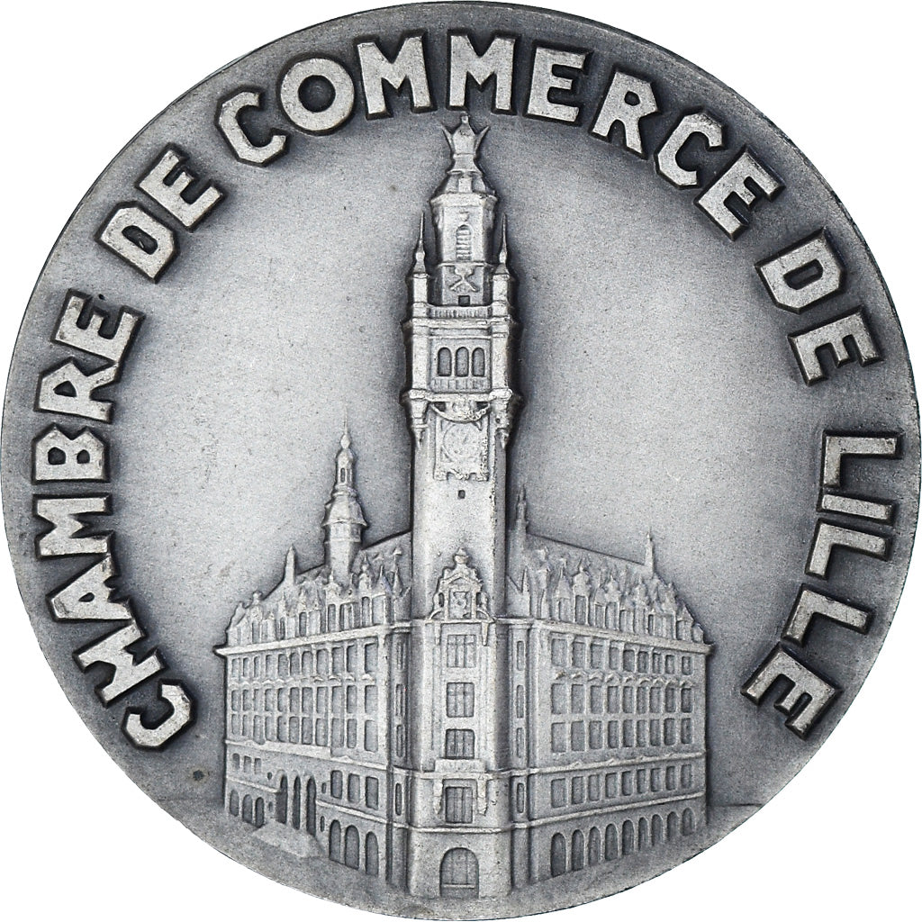 França, medalha, Chambre de Commerce et Industrie de Lille, Indústria e