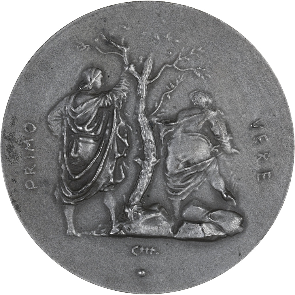 Włochy, medal, Primo Vere, 1979, Srebro, Annigoni, Italian mint an Poligraphic