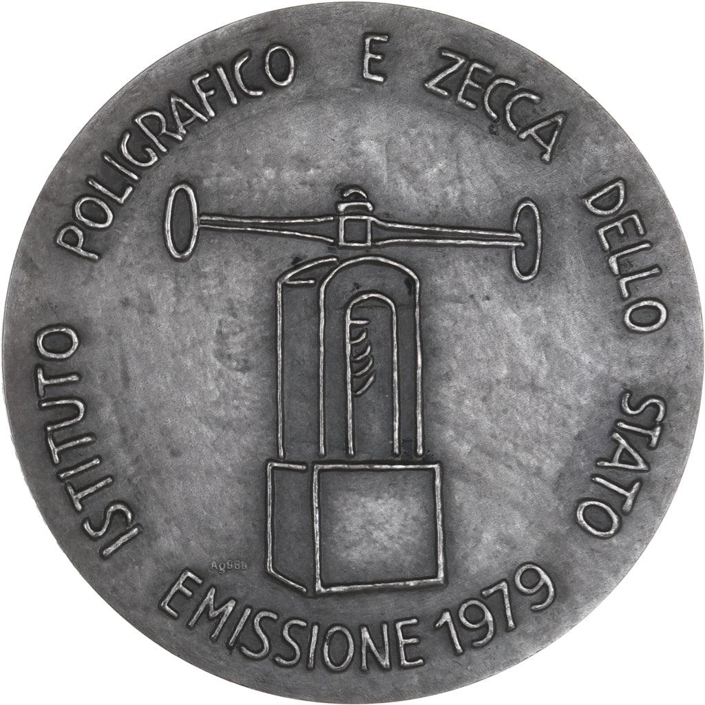 Włochy, medal, Primo Vere, 1979, Greco, Italian mint an Poligraphic, MS(63)