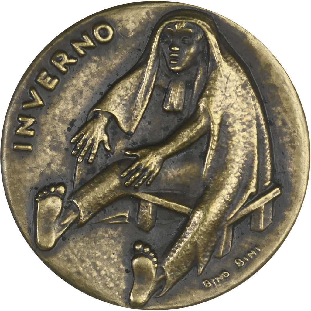 Itália, medalha, 1979, Bino Bini, Italian mint an Poligraphic, MS(63), Bronze