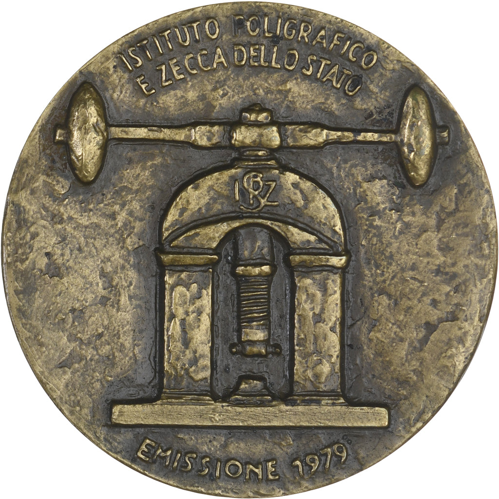 Itália, medalha, 1979, Bino Bini, Italian mint an Poligraphic, MS(63), Bronze