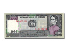 Banknote, Bolivia, 1000 Pesos Bolivianos, 1982, 1982-06-25, UNC(65-70)