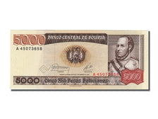 Banknote, Bolivia, 5000 Pesos Bolivianos, 1984, 1984-02-10, UNC(65-70)