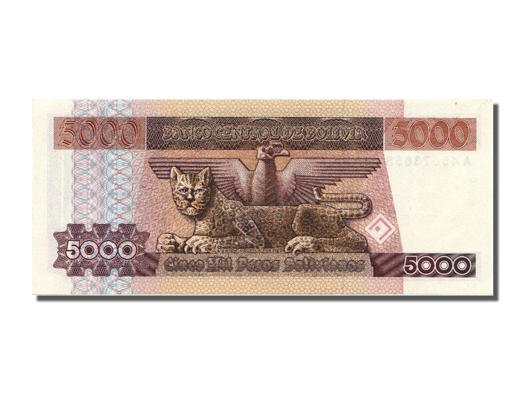 Billete, 5000 Pesos Bolivianos, 1984, Bolivia, 1984-02-10, UNC
