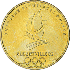 Francia, medaglia, XVIème Jeux Olympiques d'Hiver d'Albertville, 1992, Cortina