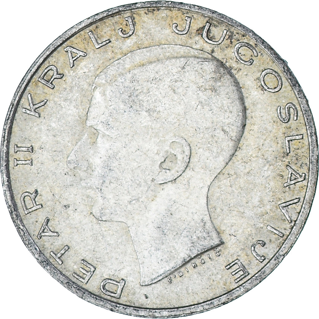 Coin, Yugoslavia, Petar II, 20 Dinara, 1938, EF(40-45), Silver, KM:23