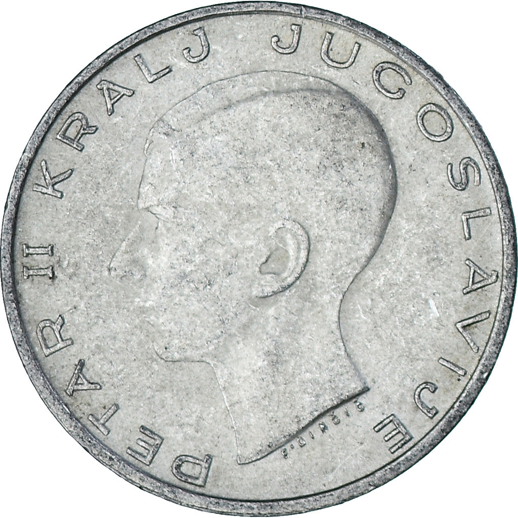Munten, Joegoslaviëe, Petar II, 20 Dinara, 1938, PR, Zilver, KM:23
