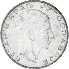 Coin, Yugoslavia, Petar II, 50 Dinara, 1938, AU(55-58), Silver, KM:24