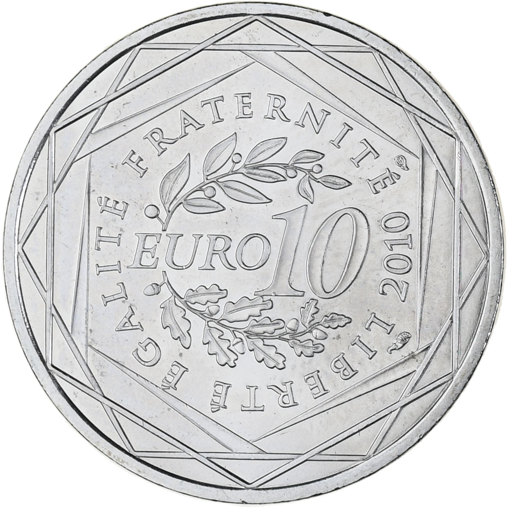 France, 10 Euro, Euros des régions, 2010, Paris, Languedoc roussillon, SPL