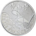Francia, 10 Euro, Euros des régions, 2010, Paris, Ile De France, SC, Plata