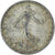 Monnaie, France, Semeuse, Franc, 1917, Paris, TTB, Argent, KM:844.1