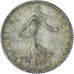 Monnaie, France, Semeuse, Franc, 1917, Paris, TTB, Argent, KM:844.1