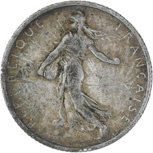 Coin, France, Semeuse, Franc, 1902, Paris, EF(40-45), Silver, KM:844.1
