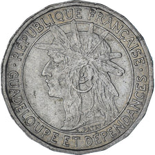 Moeda, Guadalupe, 50 Centimes, 1921, AU(50-53), Cobre-níquel, KM:45