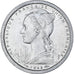 Coin, French Equatorial Africa, Franc, 1948, Paris, AU(55-58), Aluminum, KM:6