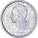 Monnaie, Saint-Pierre-et-Miquelon, 2 Francs, 1948, Paris, SUP, Aluminium, KM:2