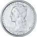 Monnaie, Saint-Pierre-et-Miquelon, 2 Francs, 1948, Paris, SUP, Aluminium, KM:2
