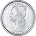 Coin, SAINT PIERRE & MIQUELON, 2 Francs, 1948, Paris, AU(55-58), Aluminum, KM:2